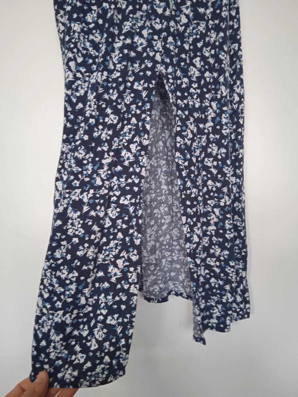 Navy blue and white long dress Jennyfer size 36 – photo 3
